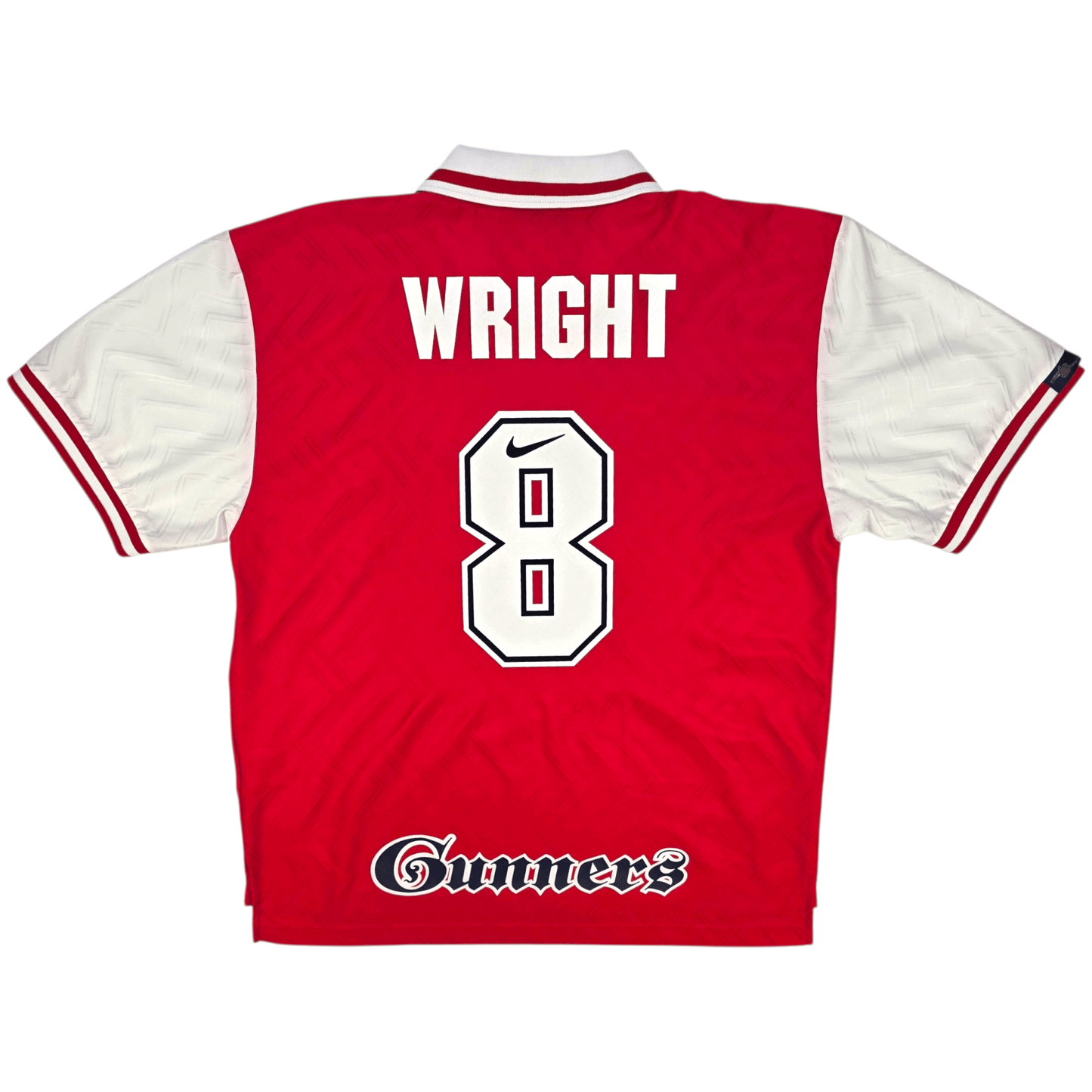 1996/98 Arsenal Home Football Shirt (2XL) Nike #8 Wright