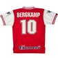 1996/98 Arsenal Home Football Shirt (M) Nike #10 Bergkamp
