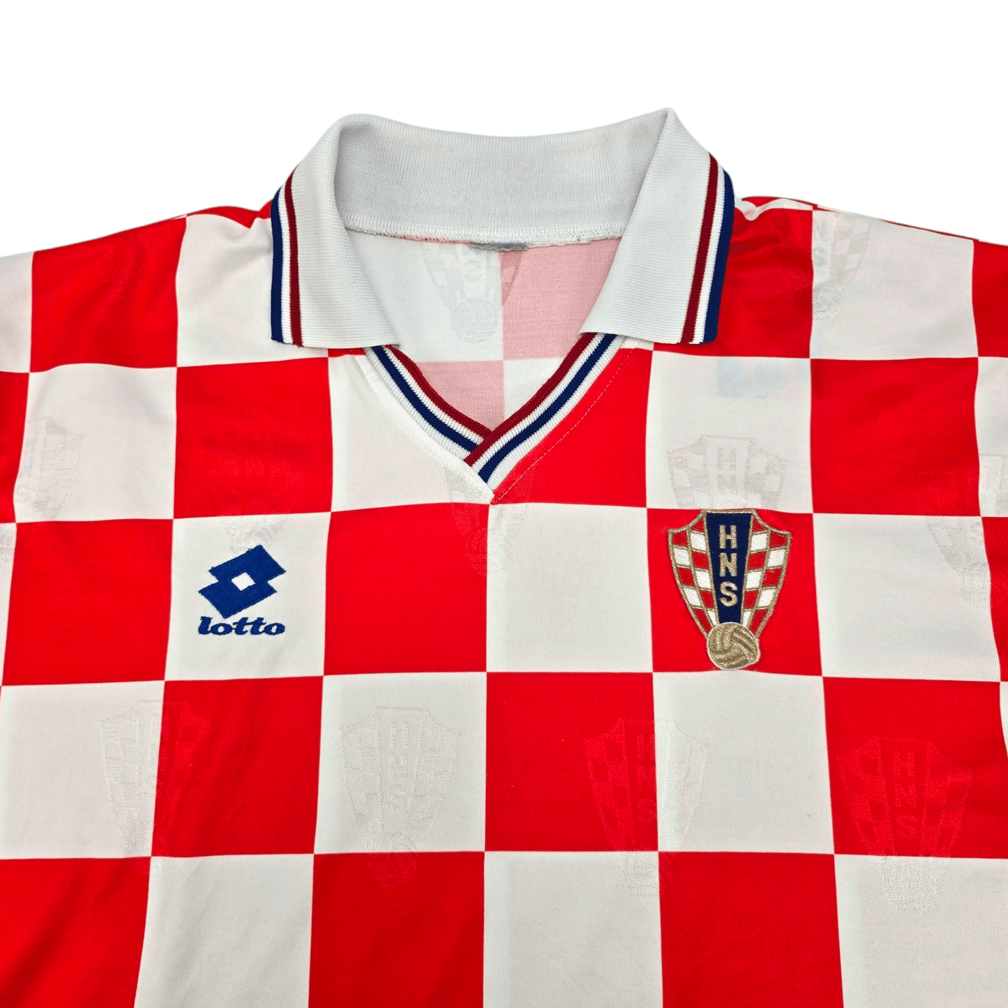 1993/95 Croatia Home Football Shirt (XL) Lotto