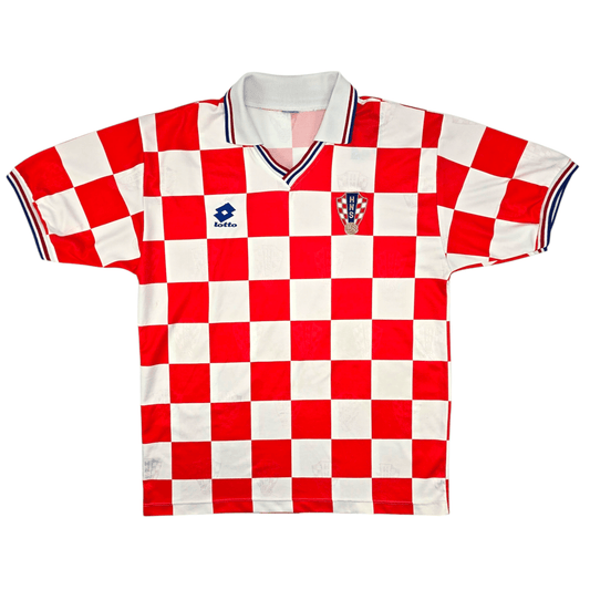 1993/95 Croatia Home Football Shirt (XL) Lotto