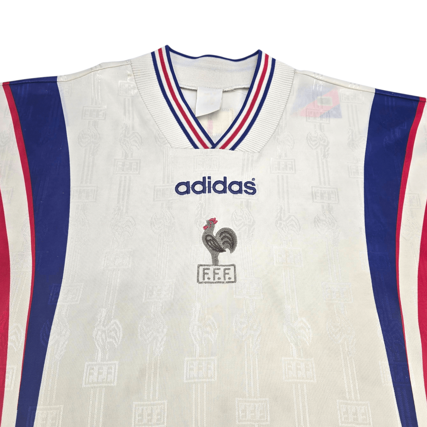 1996/98 France Away Football Shirt (M) Adidas