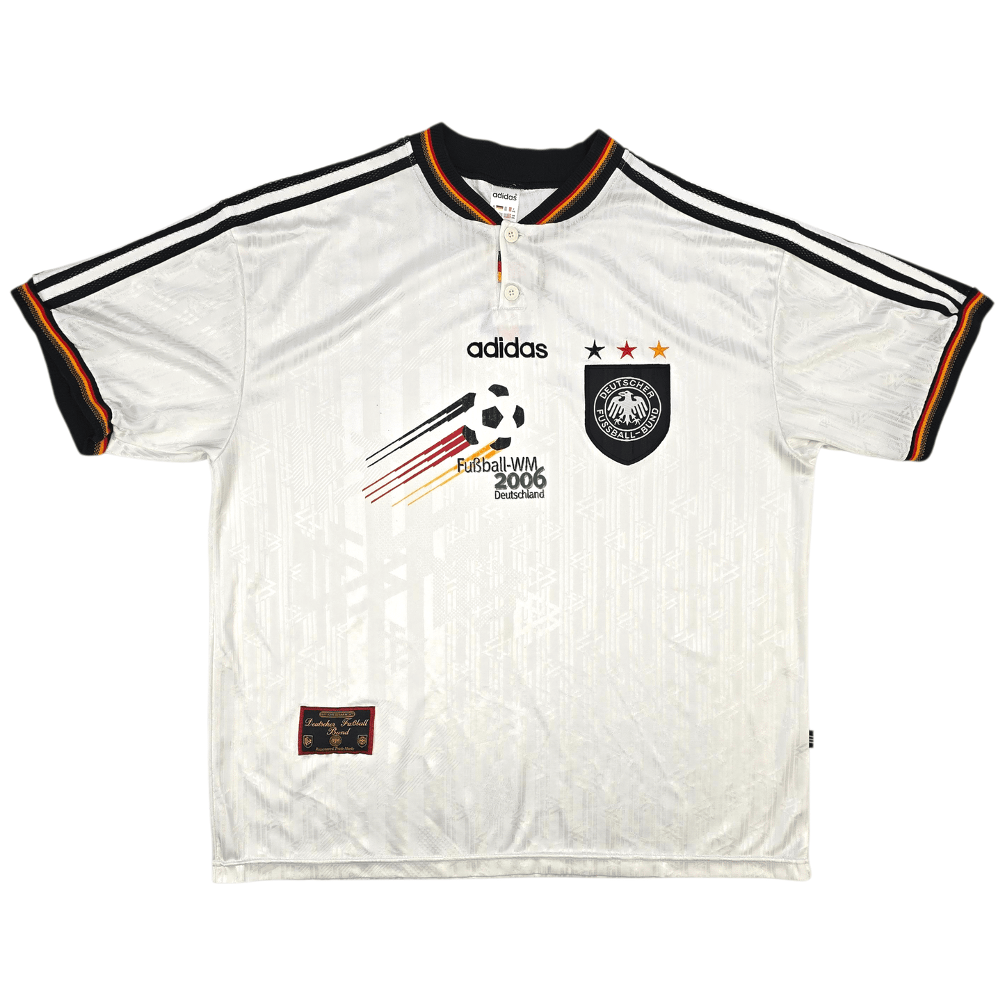 1996/98 Germany Home Football Shirt (2XL) Adidas
