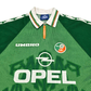 1996/98 Ireland Home Football Shirt (L) Umbro #6 Keane