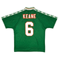 1996/98 Ireland Home Football Shirt (L) Umbro #6 Keane