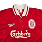 1996/98 Liverpool Home Football Shirt (L) Reebok #9 Fowler
