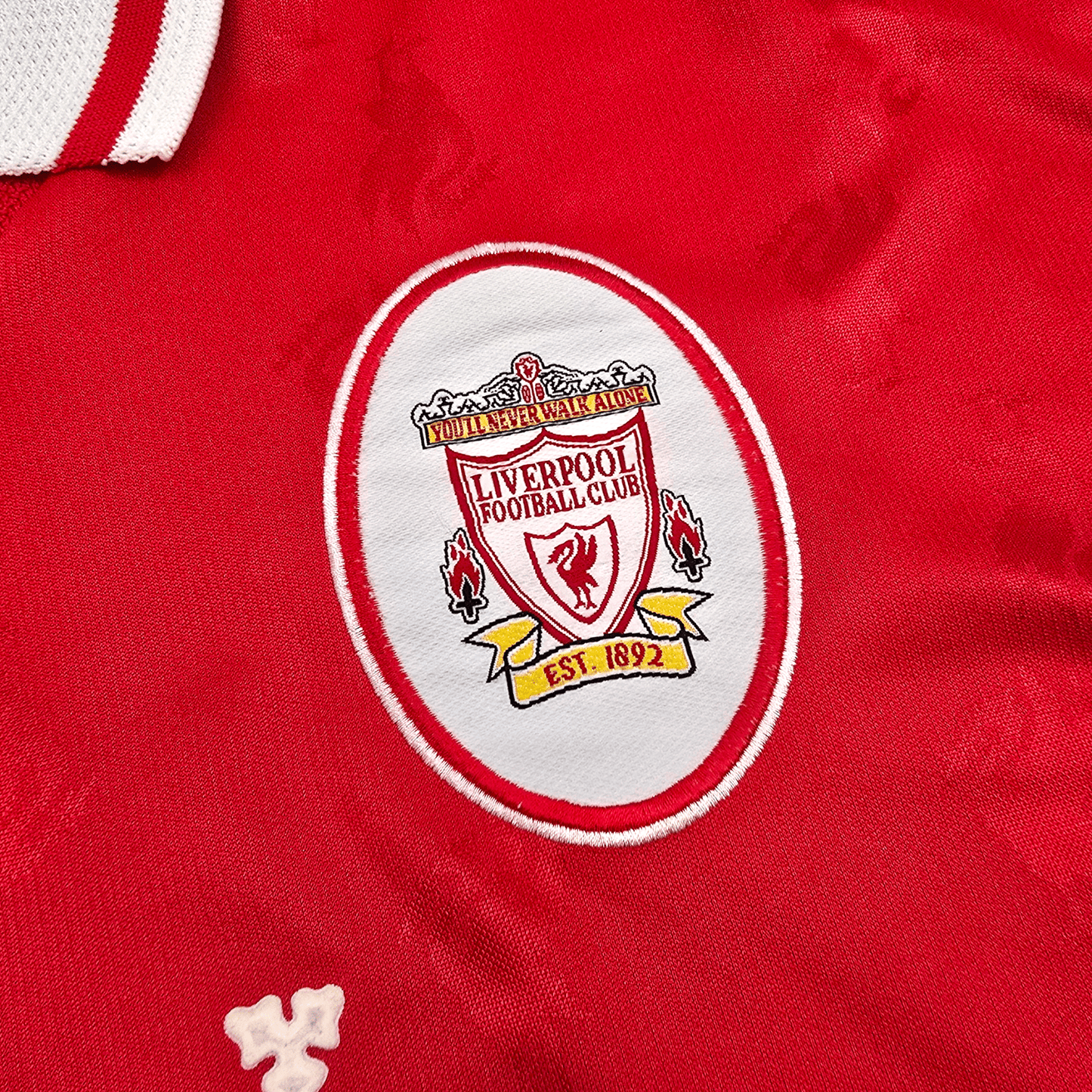 1996/98 Liverpool Home Football Shirt (L) Reebok #9 Fowler