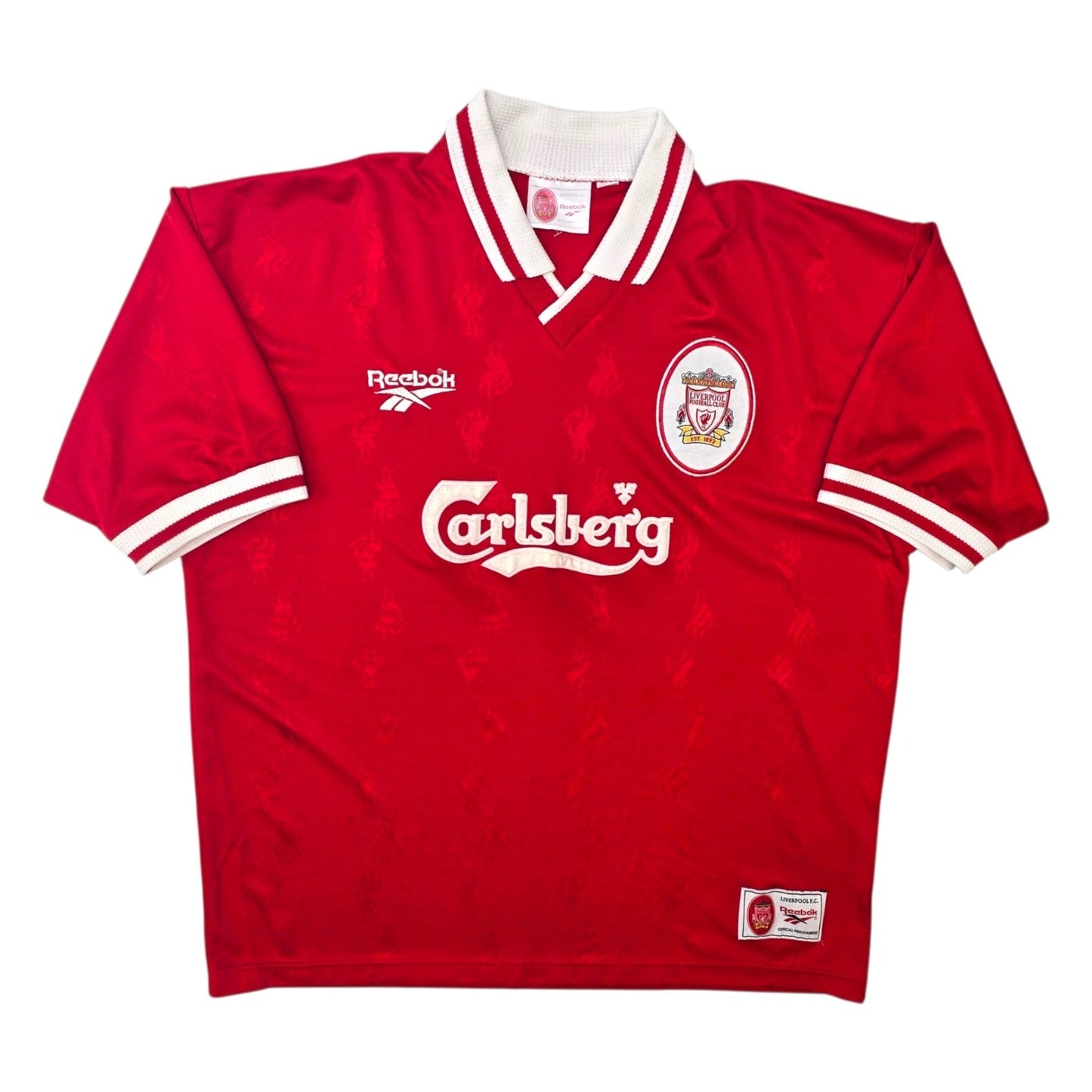 1996/98 Liverpool Home Football Shirt (XL) Reebok
