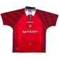 1996/98 Manchester United Home Football Shirt (L) Umbro