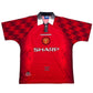 1996/98 Manchester United Home Football Shirt (L) Umbro