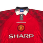 1996/98 Manchester United Home Football Shirt (M) Umbro