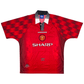 1996/98 Manchester United Home Football Shirt (XL) Umbro #7 Cantona