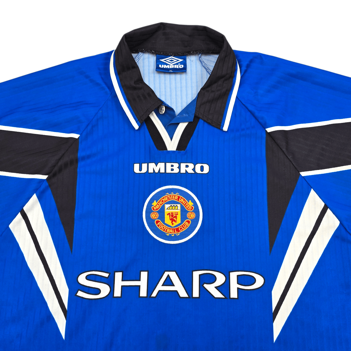 1996/98 Manchester United Third Football Shirt (XL) Umbro #7 Beckham