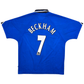 1996/98 Manchester United Third Football Shirt (XL) Umbro #7 Beckham