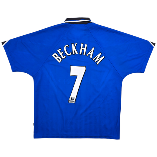 1996/98 Manchester United Third Football Shirt (XL) Umbro #7 Beckham