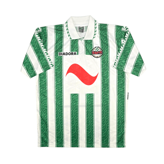 1996/98 Rapid Vienna Home Football Shirt (2XL) Diadora