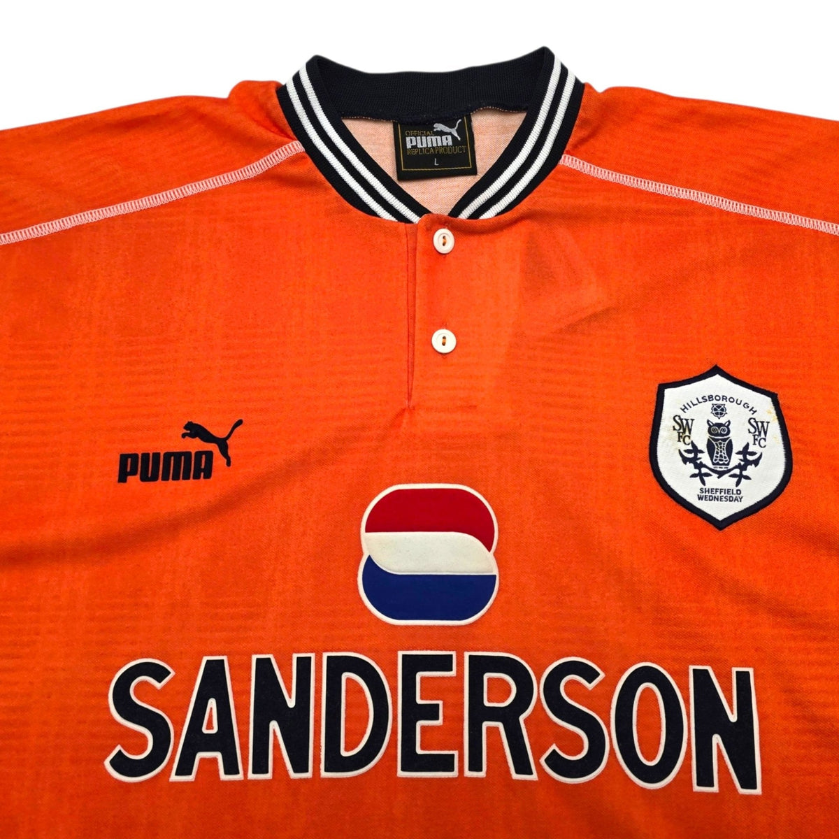 1996/98 Sheffield Wednesday Away Football Shirt (L) Puma