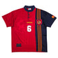 1996/98 Spain Home Football Shirt (M) Adidas #6 Hierro