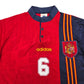 1996/98 Spain Home Football Shirt (M) Adidas #6 Hierro