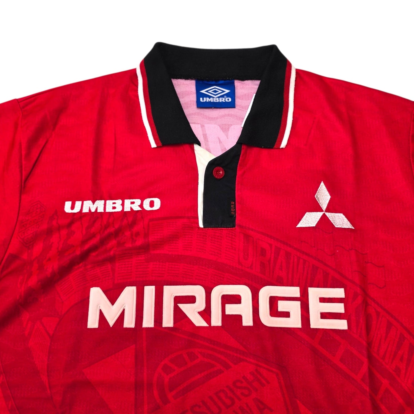 1996/98 Urawa Red Diamonds Home Football Shirt (L) Umbro