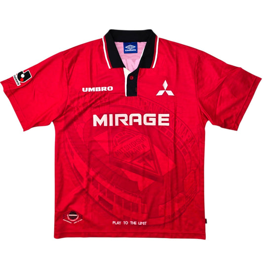 1996/98 Urawa Red Diamonds Home Football Shirt (L) Umbro