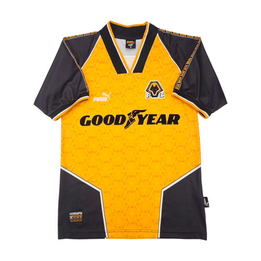 1996/98 Wolverhampton Wanderers Home Football Shirt (S) Puma