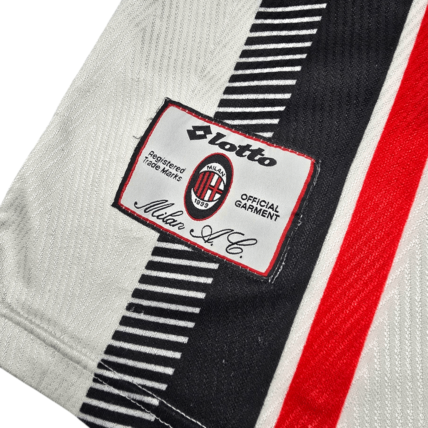 1997/98 AC Milan Away Football Shirt (XL) Lotto