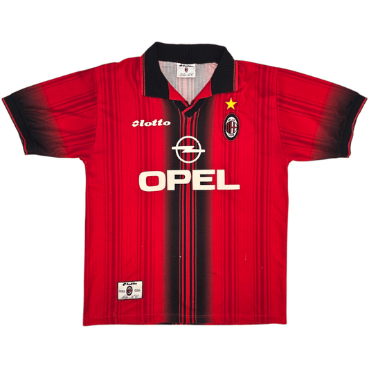 1997/98 AC Milan Fourth Football Shirt (L) Lotto