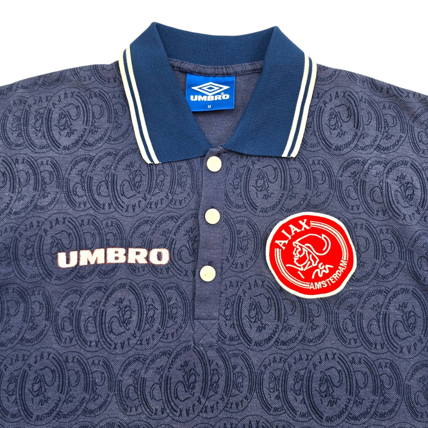 1997/98 Ajax Polo Shirt (M) Umbro