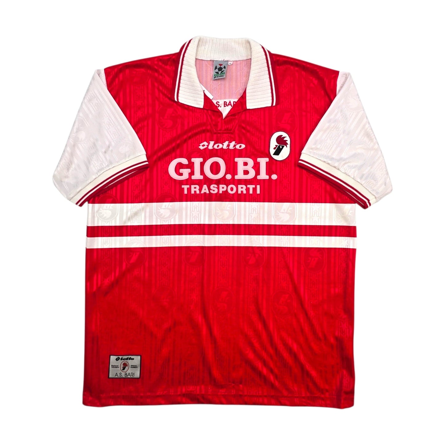1997/98 Bari Away Football Shirt (XL) Lotto