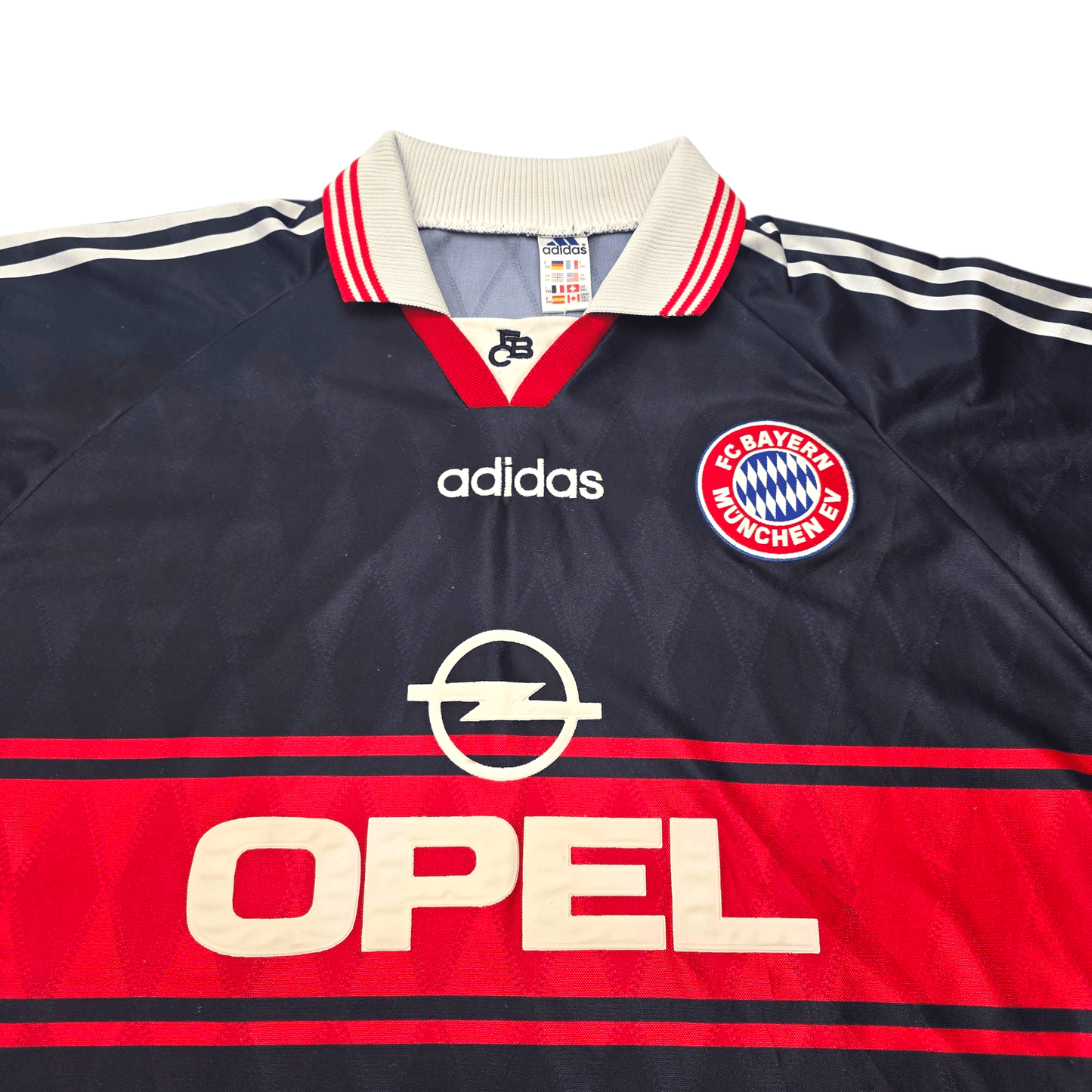 1997/98 Bayern Munich Home Football Shirt (2XL) Adidas