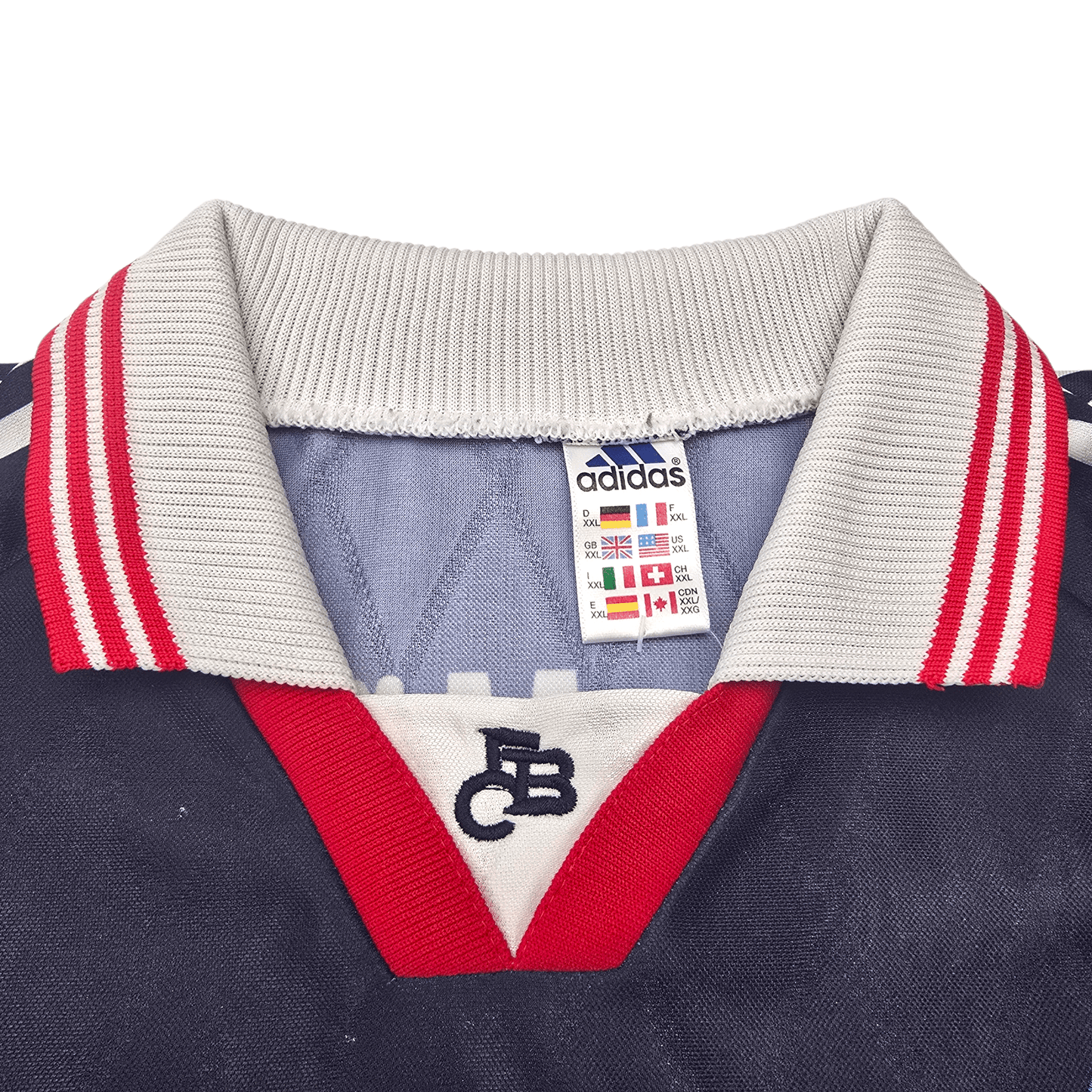 1997/98 Bayern Munich Home Football Shirt (2XL) Adidas