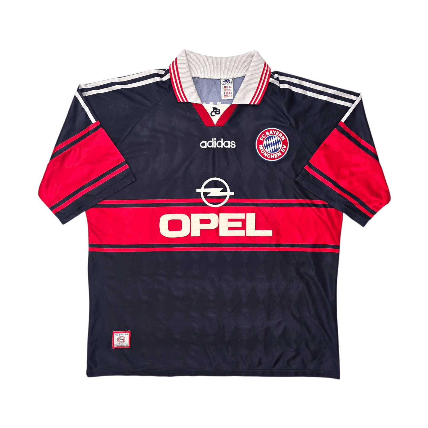 1997/98 Bayern Munich Home Football Shirt (2XL) Adidas