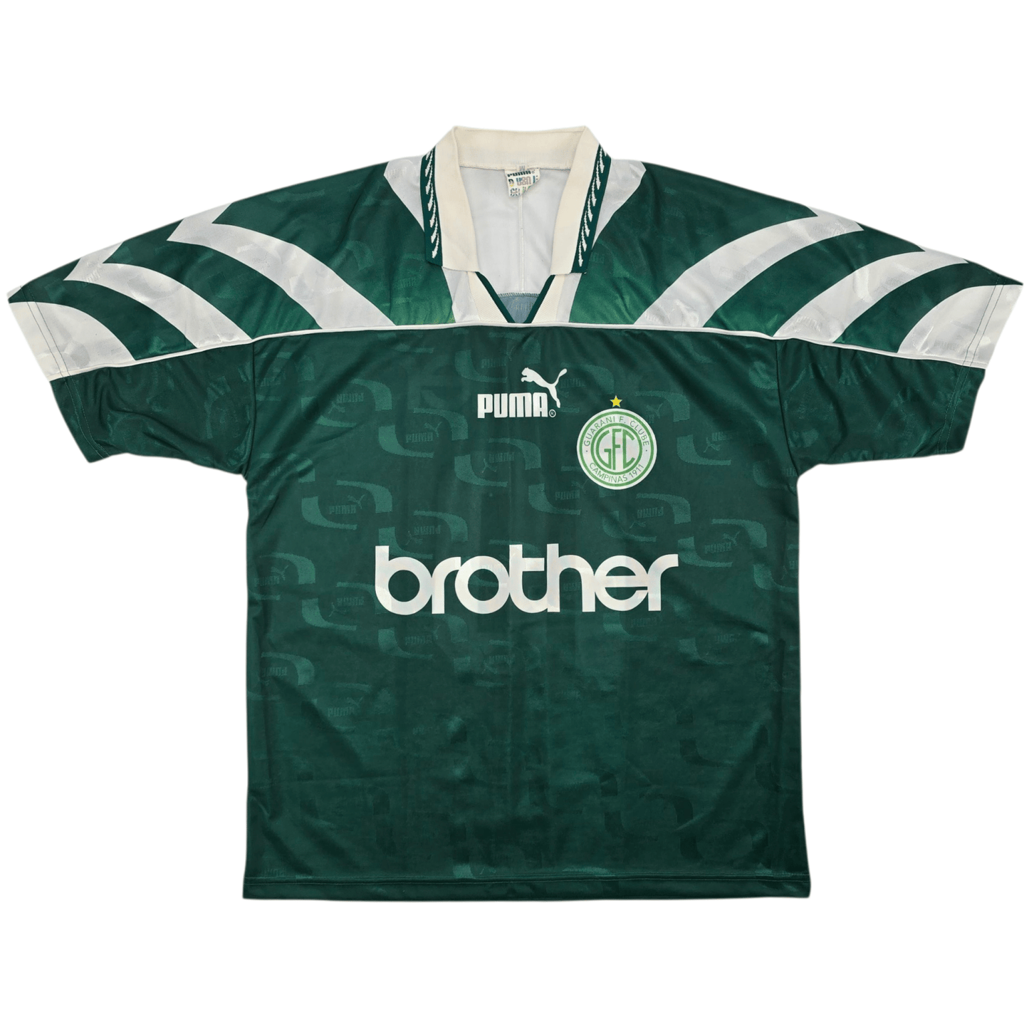 1997/98 Guarani FC Home Football Shirt (M) Puma #10