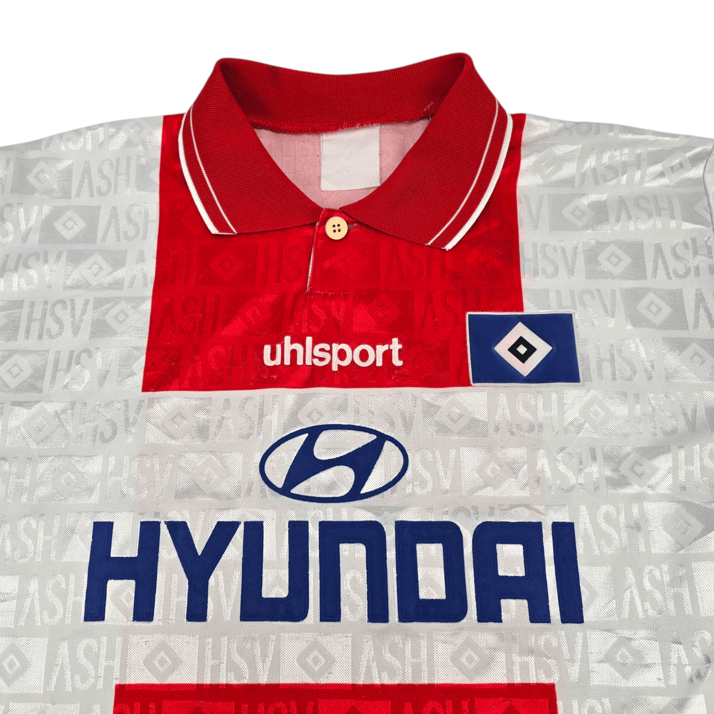 1997/98 Hamburger SV Home Football Shirt (M) Uhlsport