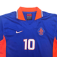 1997/98 Holland Away Football Shirt (L) Nike #10 Seedorf