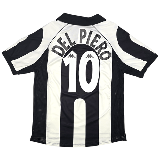 1997/98 Juventus Home Football Shirt (L) Kappa #10 Del Piero