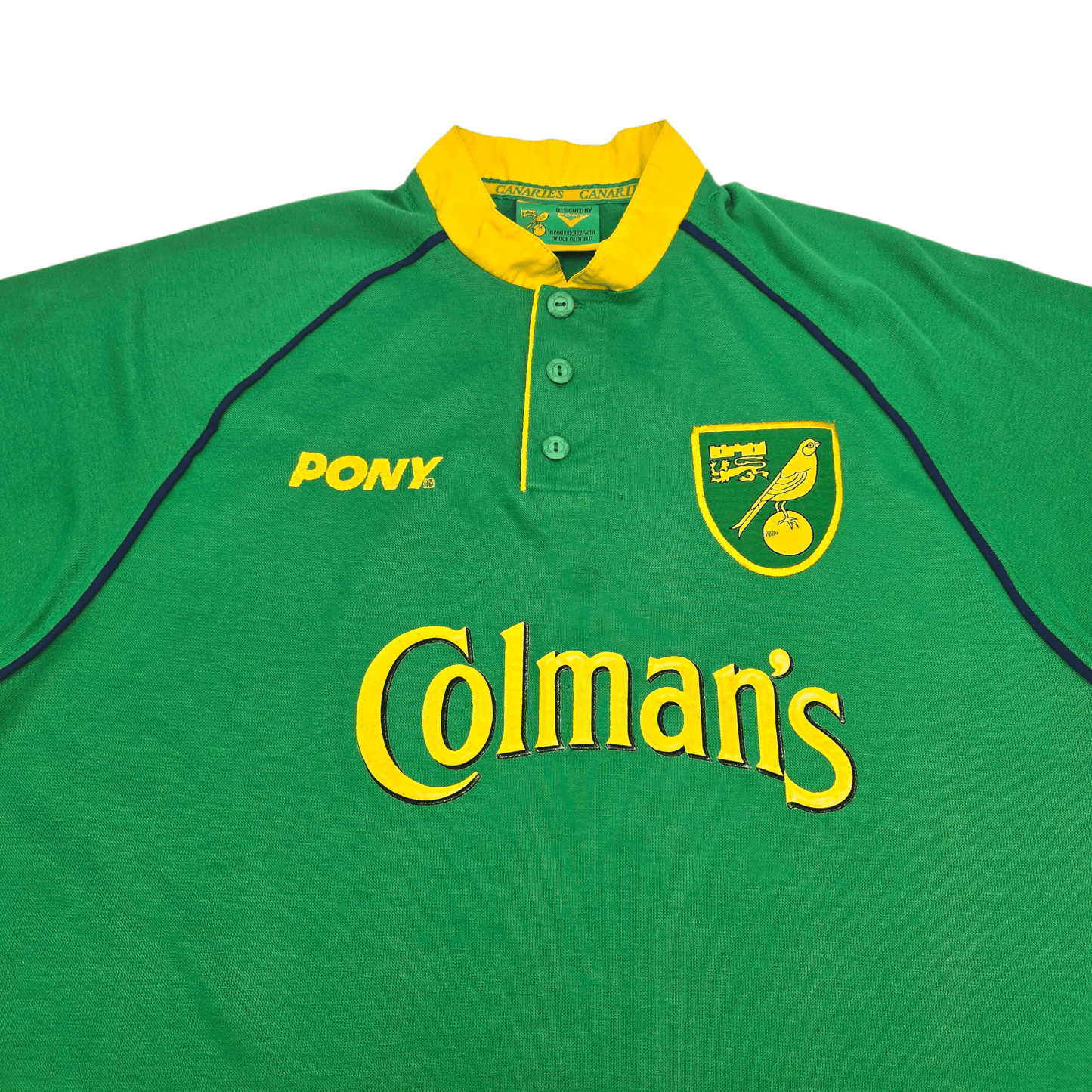 1997/98 Norwich City Away Football Shirt (2XL) PONY
