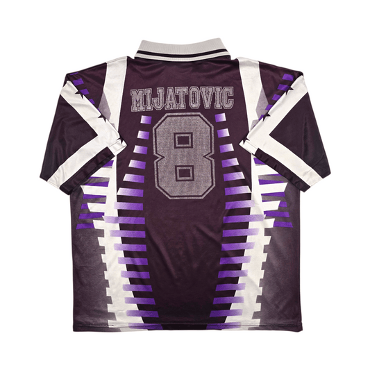 1997/98 Real Madrid Third Football Shirt (XL) Taquy #8 Mijatovic