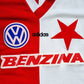 1997/98 Slavia Praha Home Football Shirt (M) Adidas