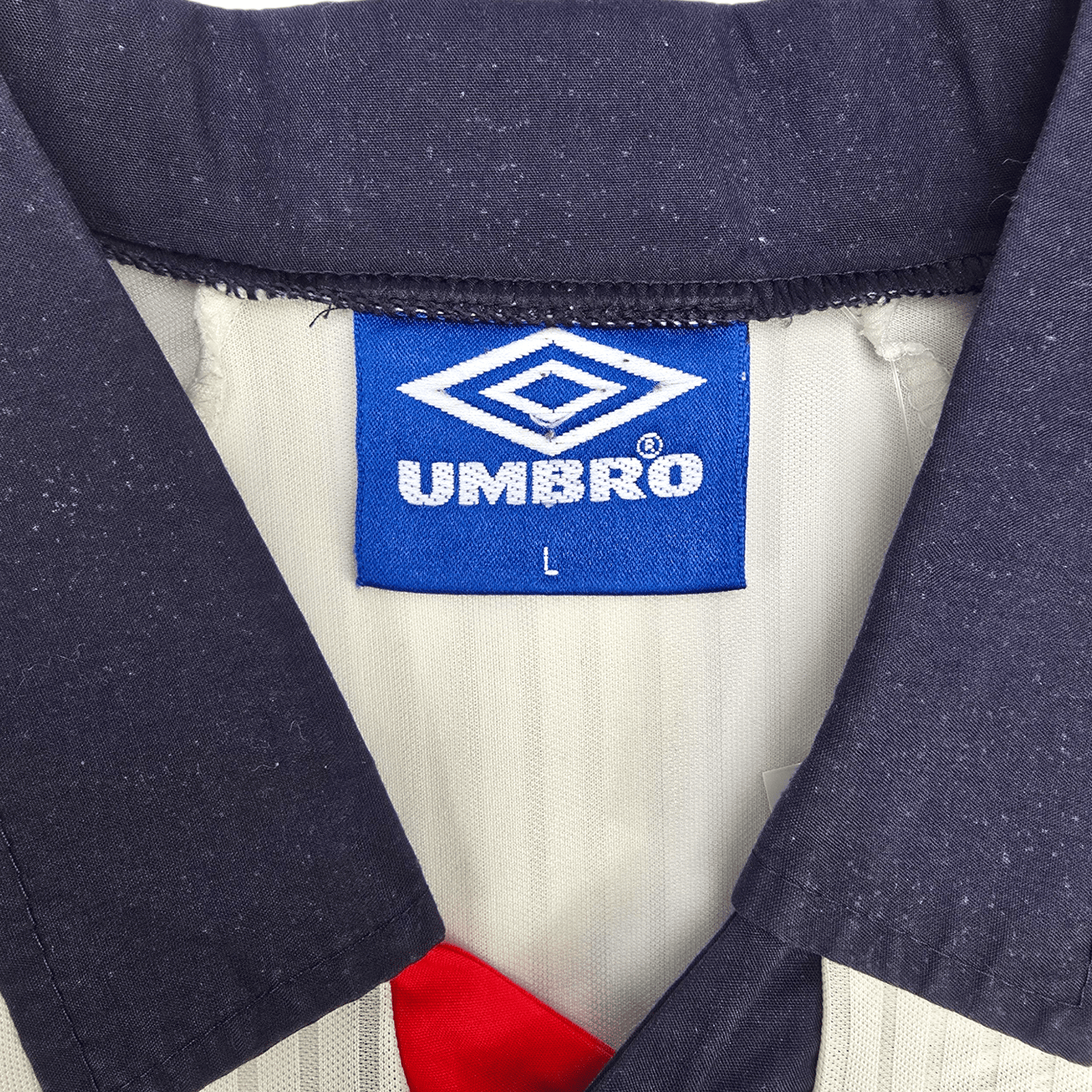 1997/99 England Home Football Shirt (L) Umbro