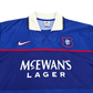 1997/99 Glasgow Rangers Home Football Shirt (M) Nike