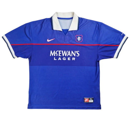 1997/99 Glasgow Rangers Home Football Shirt (XL) Nike