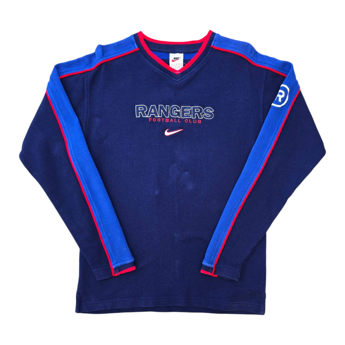 1997/99 Glasgow Rangers Training Sweater (S) Nike
