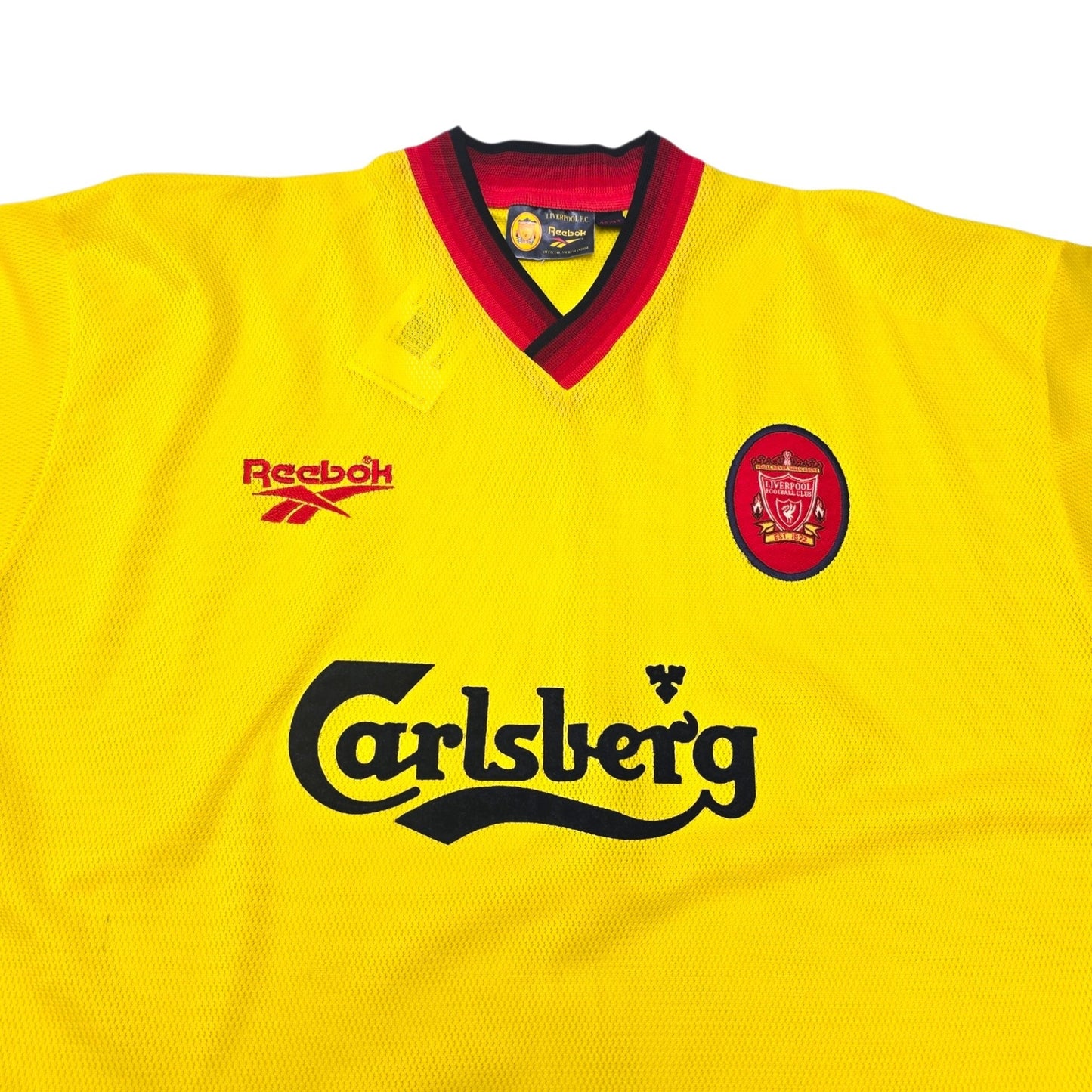 1997/99 Liverpool Away Football Shirt (L) Reebok
