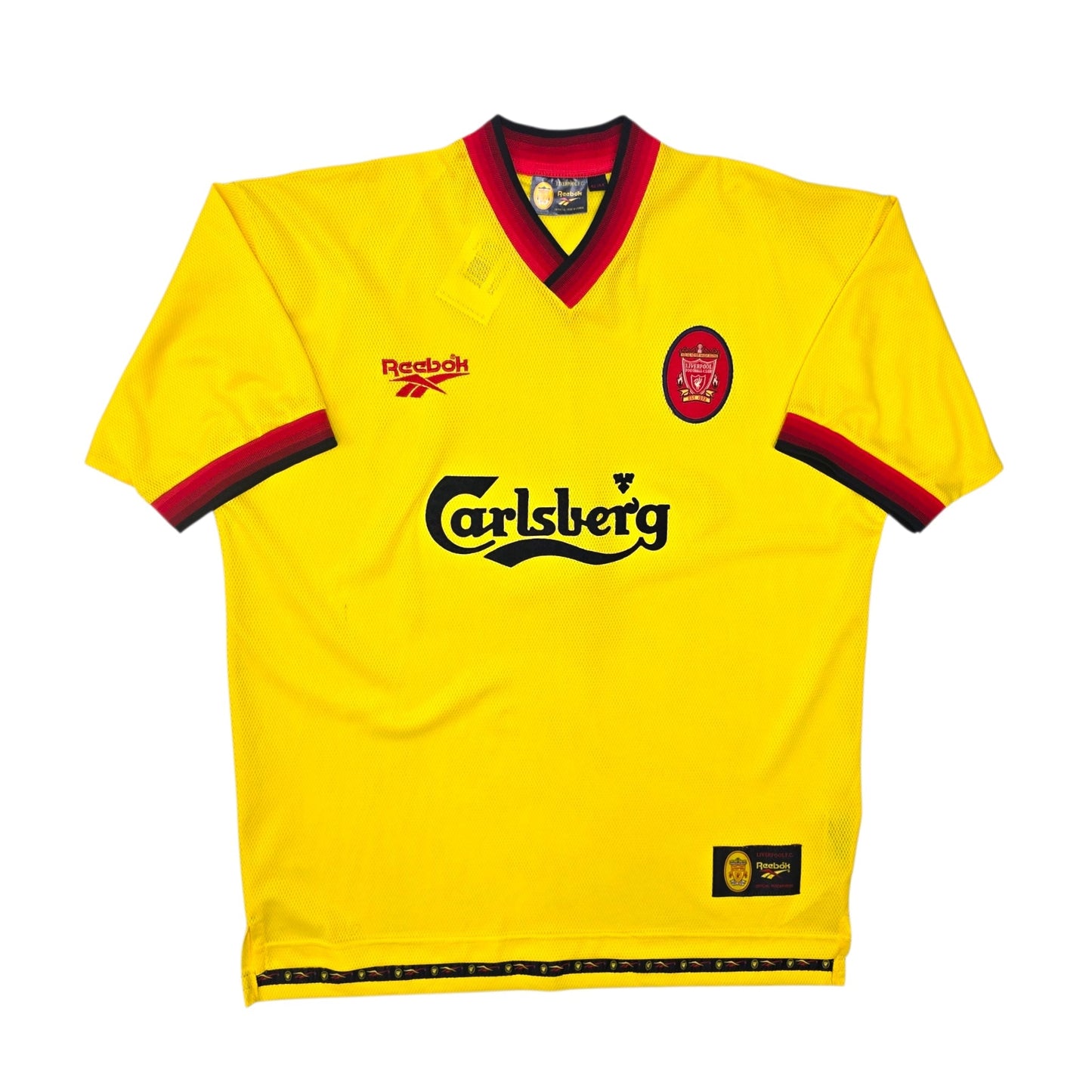 1997/99 Liverpool Away Football Shirt (L) Reebok