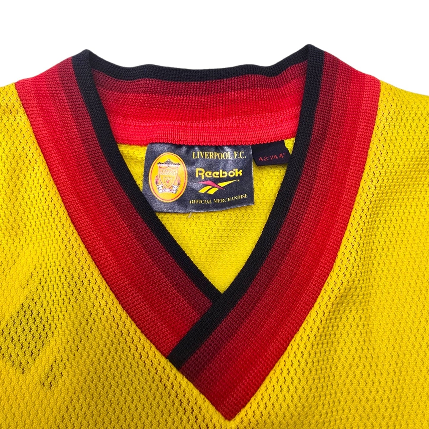 1997/99 Liverpool Away Football Shirt (L) Reebok