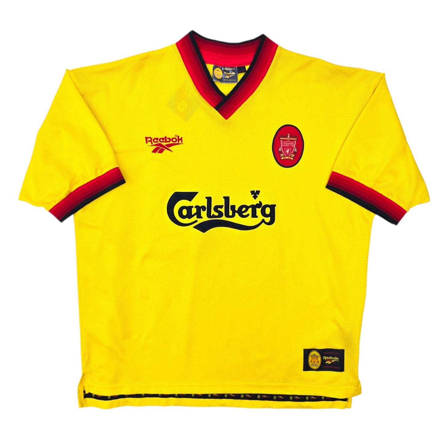 1997/99 Liverpool Away Football Shirt (L) Reebok