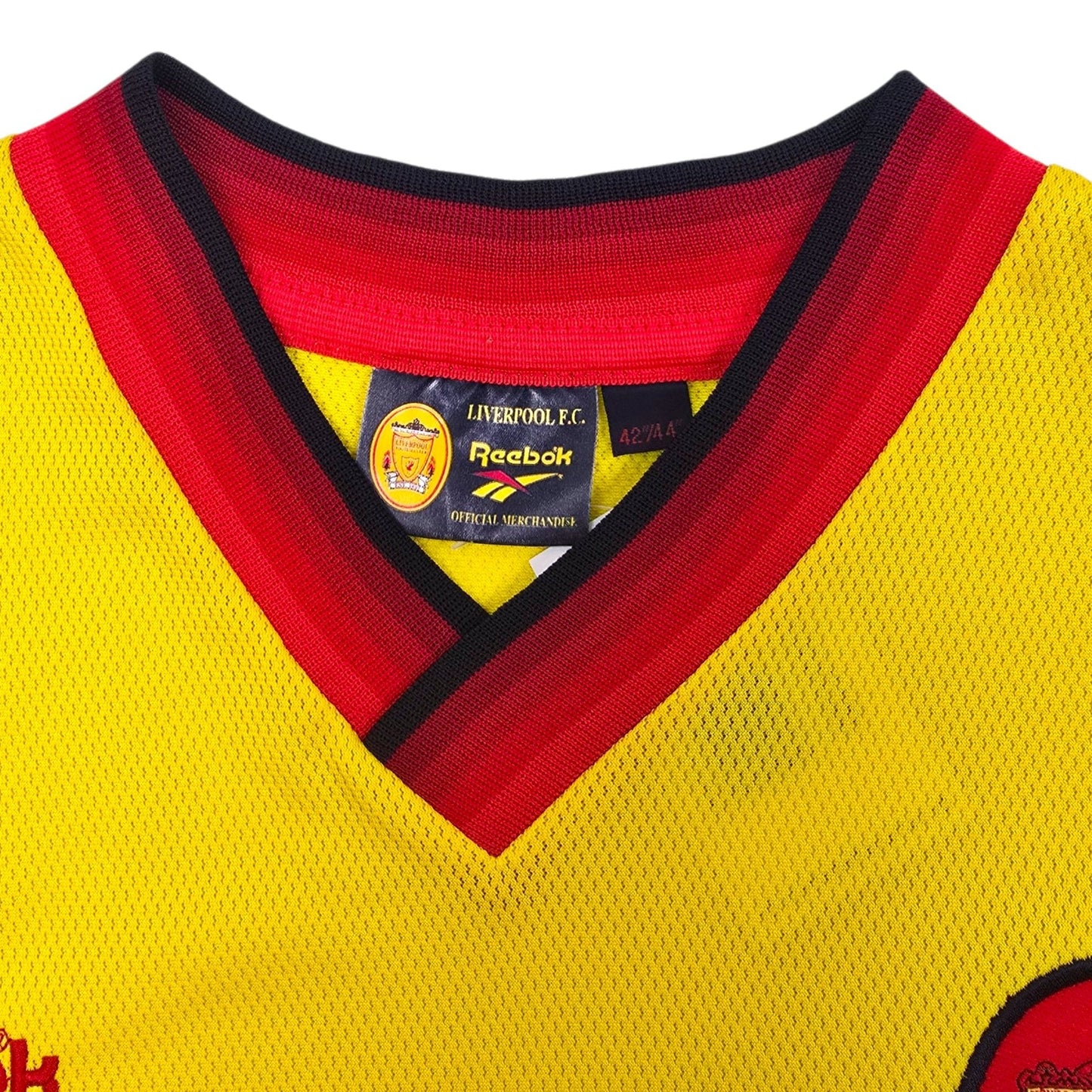 1997/99 Liverpool Away Football Shirt (L) Reebok