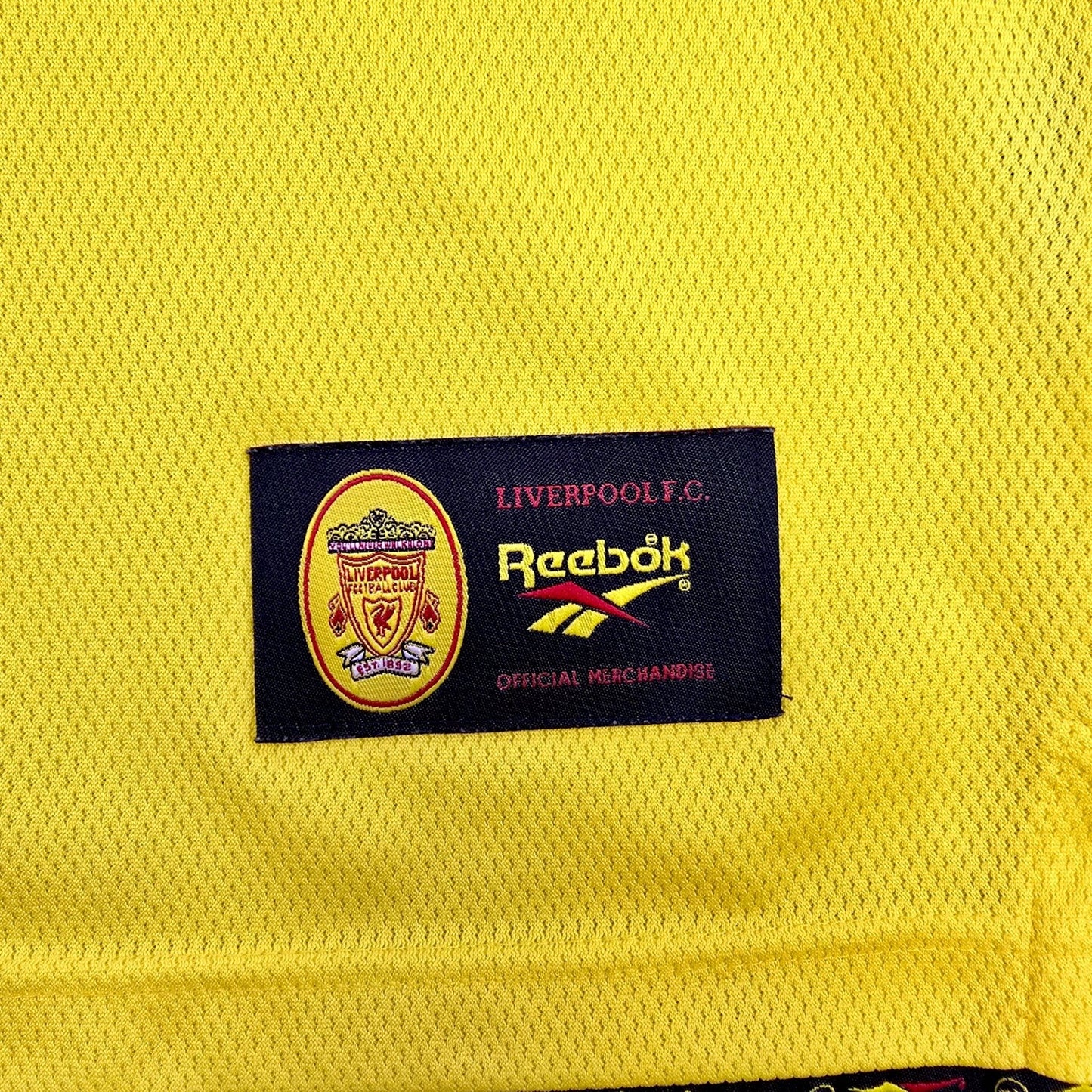 1997/99 Liverpool Away Football Shirt (L) Reebok