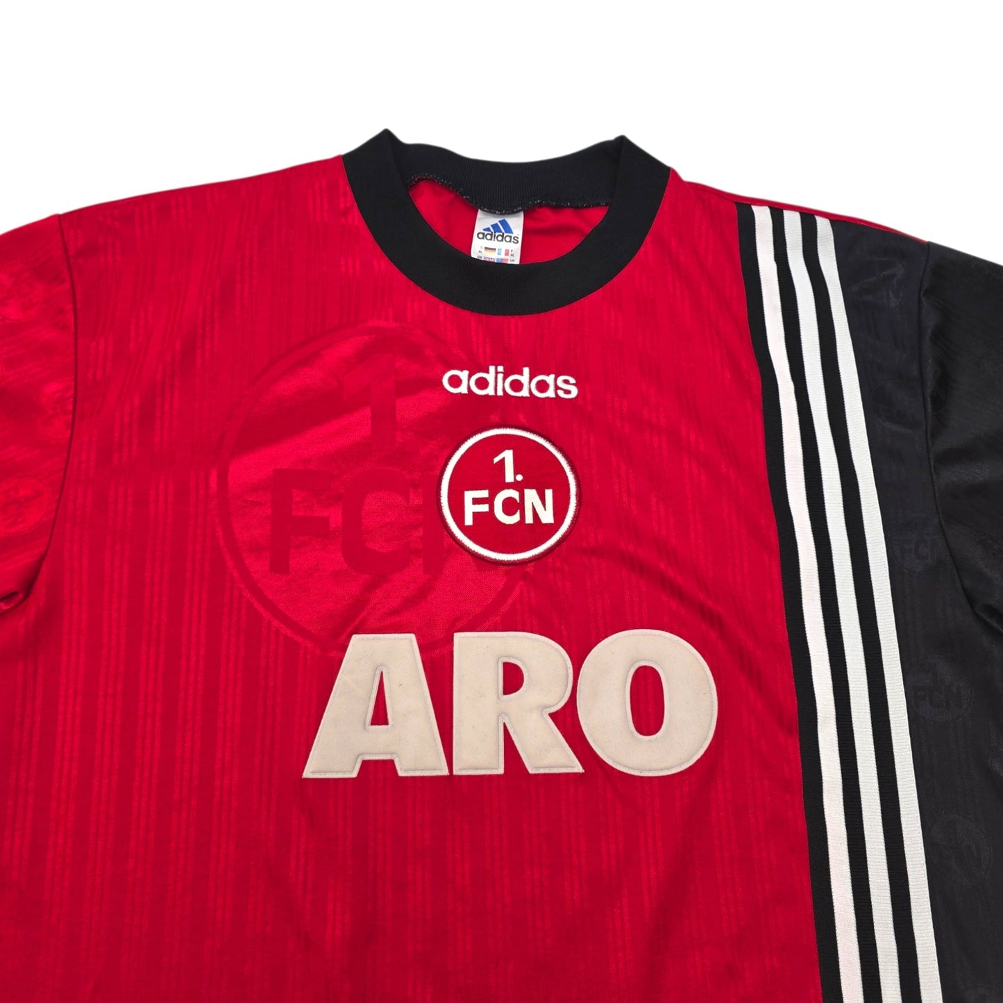 1997/99 Nurnberg Home Football Shirt (XL) Adidas (Signed)